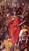 El Greco The Disrobing of Christ oil on canvas
